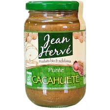 Puree De Cacahuete Bio 350g Jean Herve